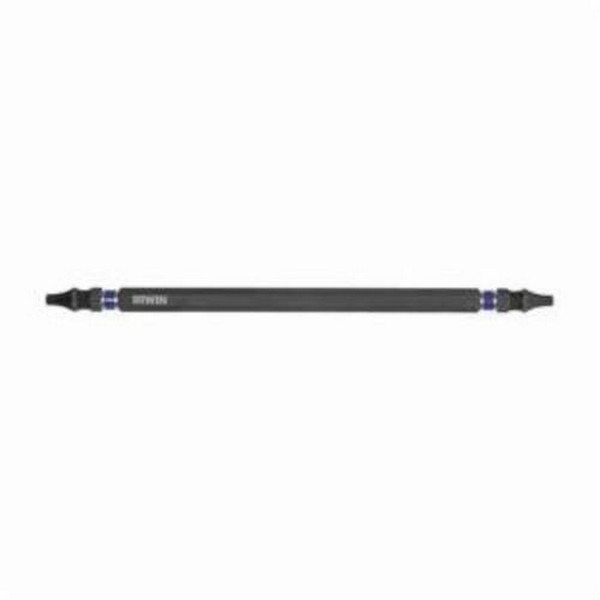 Impact Double Ended Bit, Heavy Duty, T15 Point, Torx® Point, 6 in Overall Length, 1/4 in Drive/Shank, Cold Forged High Grade Steel, Black Oxide