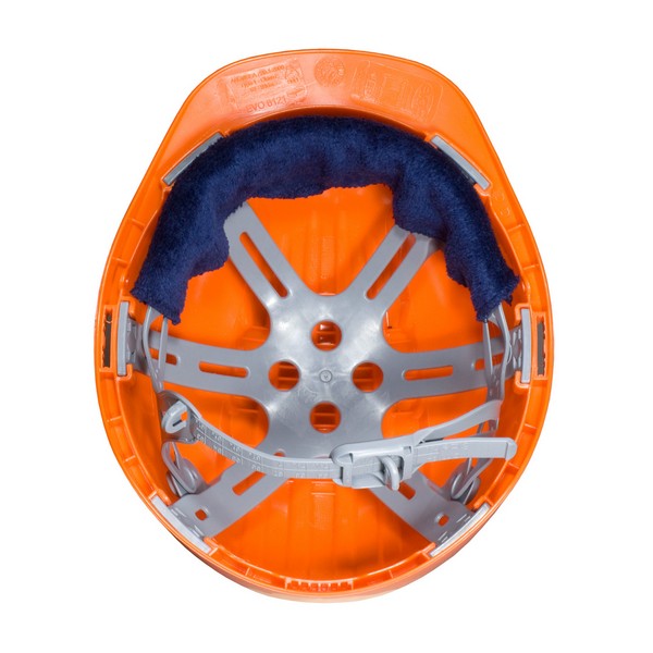 Hard Hat Sweatband, Series: EZ-Cool® 396-20870, Universal, Navy Blue, Cotton Terry Cloth with Plastic Snap