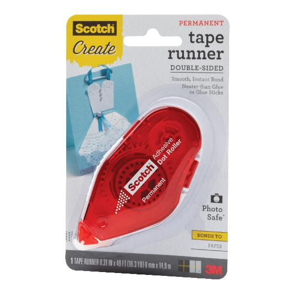 Tape Runner, 14.063 Inch Length, 10.125 Inch Width