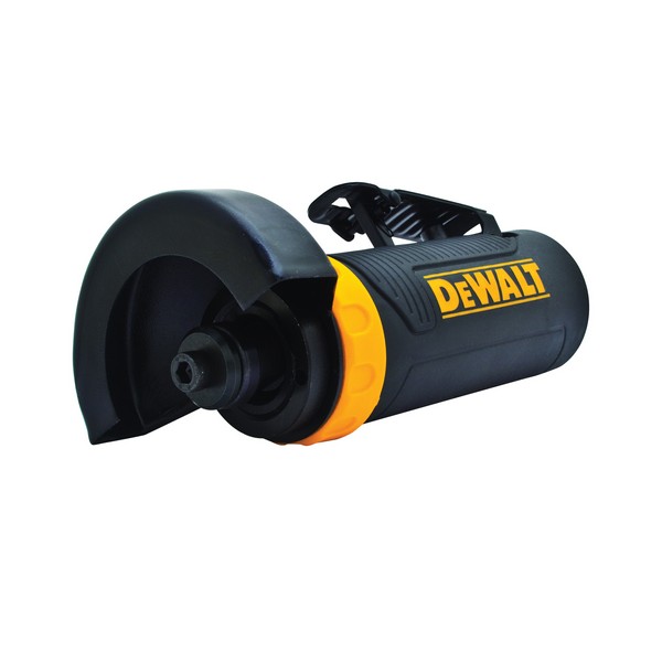Pneumatic Cut-Off Tool, 3 in Wheel Diameter, 3/8 in Arbor/Shank, 19000 RPM Speed, 4.4 cfm Air Flow, 90 psi Air, 1/4 in NPT Air Inlet, Rear Load Exhaust Location, Aluminum Housing Material, Ergonomic Handle