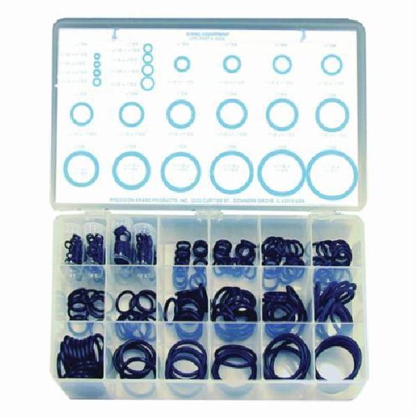 O-Ring Assortment, 300 Piece, Buna-N Material, Import Domestic/Import