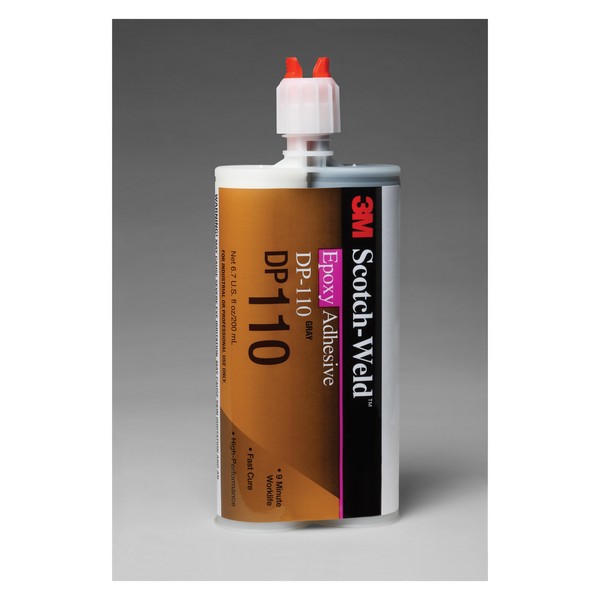 Epoxy Adhesive, 2-Part Part, Duo-Pak Cartridge Container, 200 mL Container, Epoxy Base