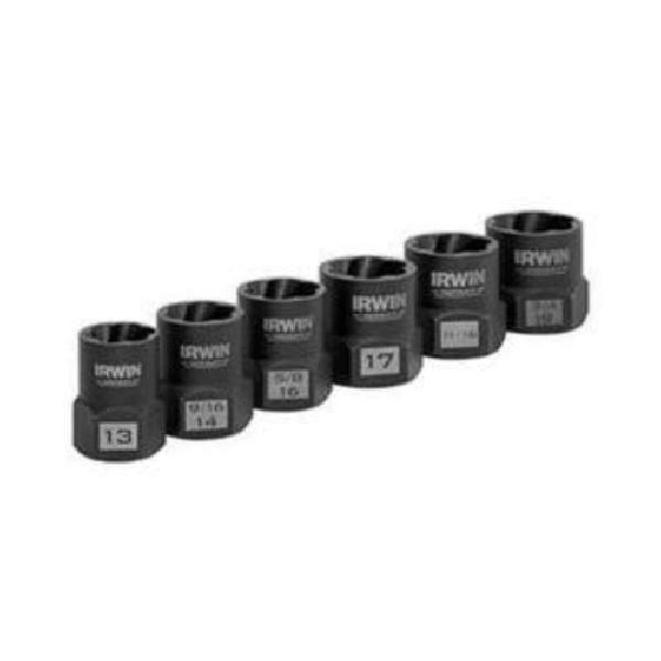 Rail Expansion Set, Standard, Series: Impact Performance™, Measurement System: Metric/Imperial, For Use With: 1/4 in, 3/8 in and 1/2 in Drill/Driver or Socket Wrench, 6 Piece, Specifications: 3/8 in Drive, Carbon Steel, Black Oxide