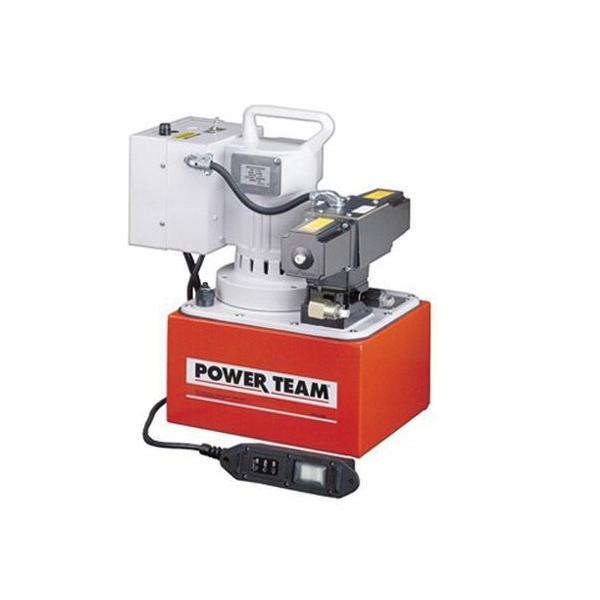Electric Hydraulic Pump, Portable, Series: PE55, 2 Stage, 1150 cu-in Reservoir, 1-1/8 hp, 56 cu-in/min Flow Rate, 0 to 10000 psi Pressure, 110/115 VAC, 25 A, 50/60 Hz Frequency, 12000 rpm Speed, 14 in Overall Length, 9-1/2 in Overall Width, 18-1/4 in