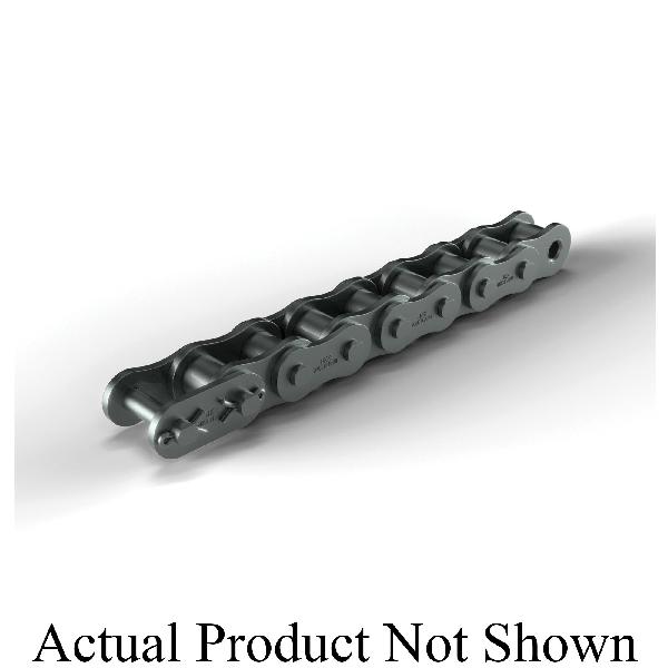 Cottered Roller Chain, 1-3/4 Inch Pitch, 140 Chain, 1-Strand, 10 Feet/Box, Carbon Steel