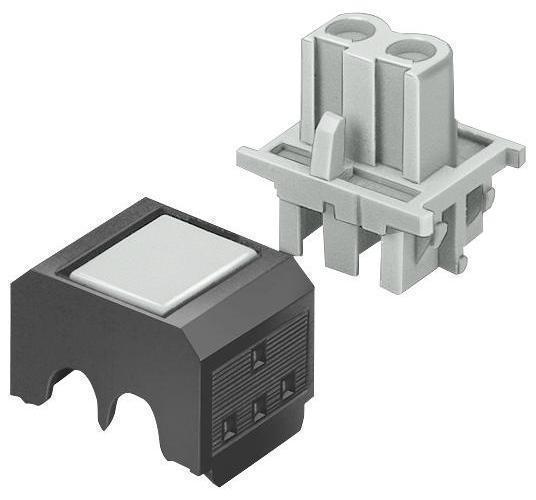 Plug Connector, Extender Stand, For Use With: Data Cable and Auxiliary Power Cable, Black