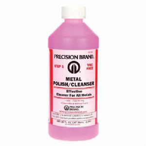 Metal Polish/Cleanser, 1 pt Container, Bottle Container, Blue, Liquid Form, Composition: Water, Modified Alkanolamide and SOutside Diameterium Pyrophosphate Dibasic, 1 pH