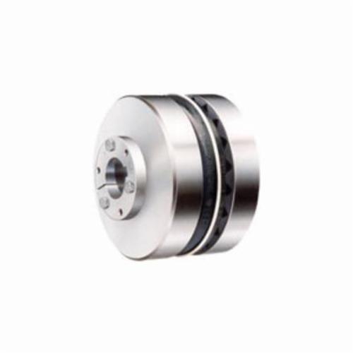 Sleeve Coupling Flange, Flexible Type B QD Bushed, Series: D-Flex, 012 Coupling, 3-1/2 in Bore Dia, 6 in Hub Dia, 2800 RPM Maximum, 2.69 in Length Through Bore, Sintered Steel