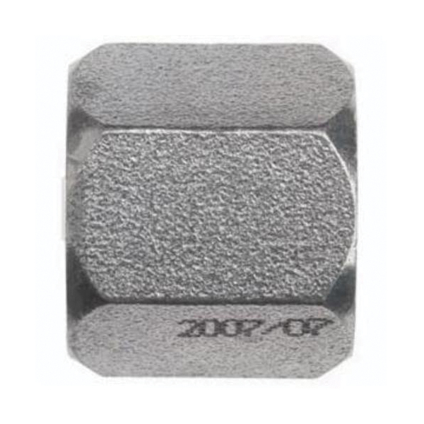 Flareless Bite Nut, Series: FLC0318, Fitting/Connector Type: Nut, 1/8 Inch Nominal, Tube, Steel