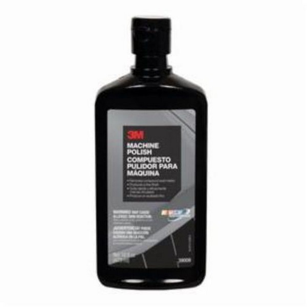 Machine Polish, Non-Wax, 16 oz Container, Bottle Container, Gray