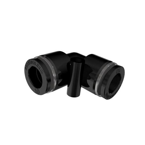 Union Elbow, Fitting, 10 mm Nominal, Push-to-Connect End Style, 0 to 150 psi Pressure, 32 to 140 °F, Polybutylene Terephthalate