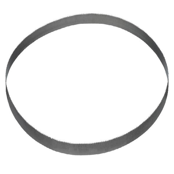 Compact Shatter-Resistant Professional Performance and Exceptional Value Portable Band Saw Blade, Compact Shatter-Resistant Professional Performance and Exceptional Value, 35-3/8 in Length, 1/2 in Width, 0.02 in Thickness, 18 TPI, Steel Cutting Edge,
