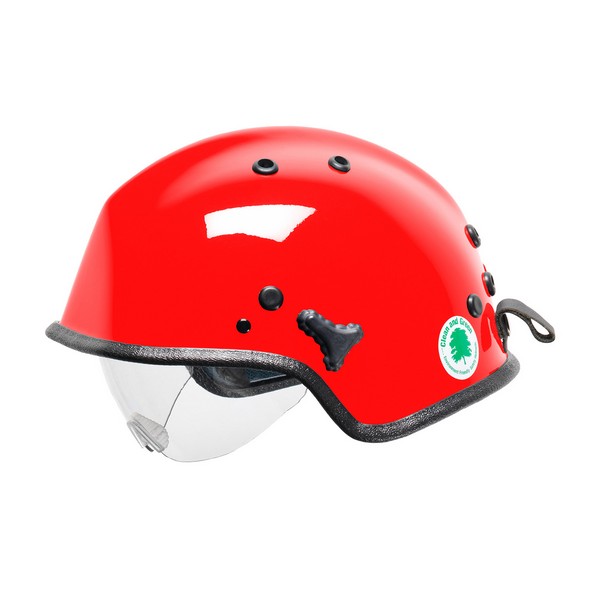Water Rescue Helmet, Series: WR7H™ 818, Universal, Fits Hat Size: 52 to 64 cm, Red, DuPont® Kevlar® Composite Outer Shell, Polyurethane Inner Shell, Ribbon Cradle Suspension, 11.8 in L x 9.1 in W