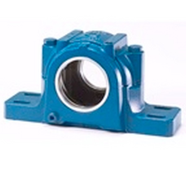 Pillow Block Housing, 2-7/16 Inch Shaft Diameter, 13-3/4 Inch Overall Length, Four-Bolt, Cast Iron