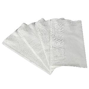Dinner Napkin, 14.63 x 17 in Sheet, 1/8 Fold, 2 Ply, 4-1/2 x 7-1/2 in Folded, Paper, White