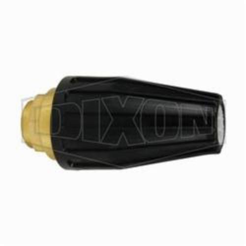 Turbo Nozzle, 7 to 7-1/2 Inch Nozzle, 1/4 Inch Inlet, Female, 3625 psi, 15° Spray Angle, 195 °F, Gray, Domestic