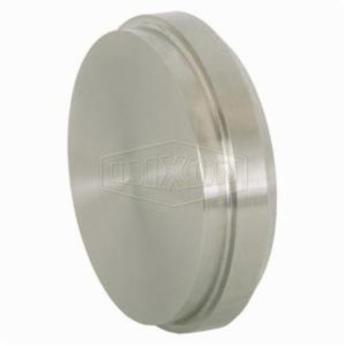 Solid End Cap, Fitting/Connector Type: Cap, 1-1/2 in Nominal, Plain Beveled Seat, 304 Stainless Steel, 1.843 in Dia, Domestic