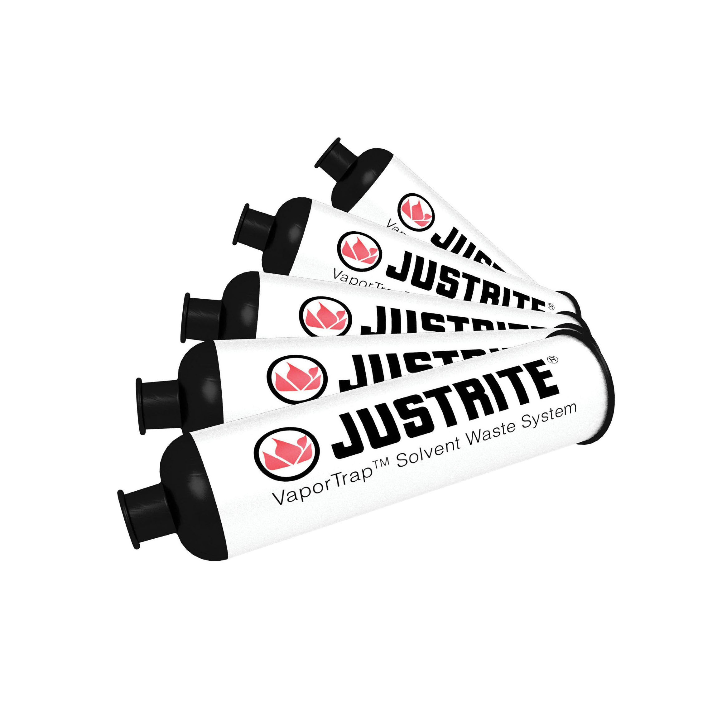 Carbon Filter, For Use With: Solvent Waste Systems, Specifications: 70 mm Cap, 1.9 in OD x 7 in L, Charcoal Activated Carbon, White