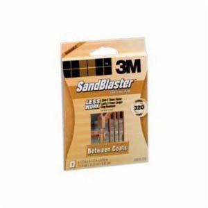Coated Sanding Sponge, 3-3/4 in Overall Length, 2-1/2 in Overall Width, 1 in Overall Thickness, 180 Grit, Fine Grade, Silicon Carbide Abrasive, Applicable Materials: Metal and Wood, Gold