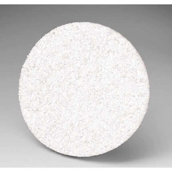 Non-Woven Abrasive Disc, 6 Inch Diameter Disc, Talc Abrasive, 4000 RPM Maximum