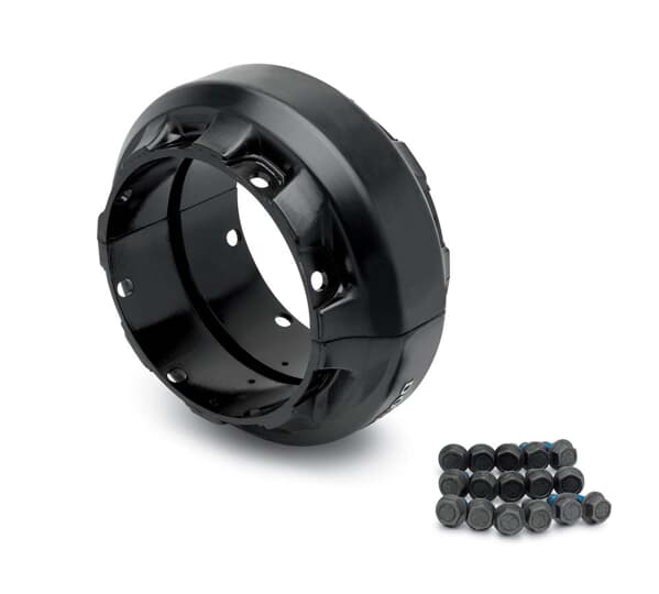 Tire Close Coupled Raptor Coupling Element, E60 Coupling, 7.19 Inch Length, 12-1/2 Inch Outside Diameter, 3800 RPM Maximum Speed, Natural Rubber