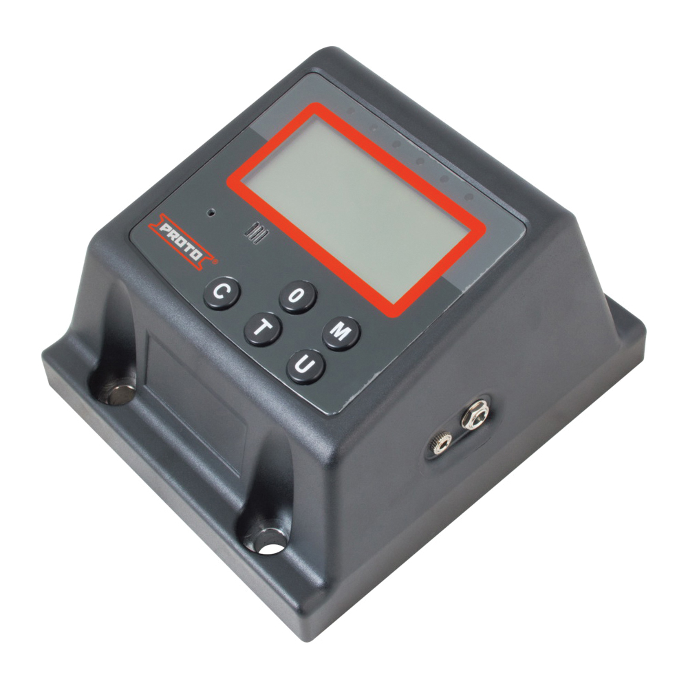 Torque Tester, Electronic, 1/2 in Drive, 25 to 250 ft-lb Torque, +/-1% CW, +/-3% CCW Accuracy, AC/DC Adapter Power Source, LCD Display, 5-5/8 in Length, 6-3/8 in Width, Audible Beep/LCD Screen Visual/Audible Indicators