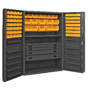 CABINET BIN 72 GRA 24IN 48IN 72IN STL
