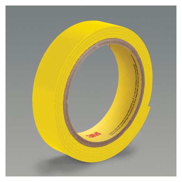 Hook Fastener Tape, General Purpose Non-Adhesive Reclosable, 50 yd Length, 4 Inch Width, 0.15 Inch Thickness   Engaged, Yellow, Woven Nylon Backing, 200 °F Maximum Operating