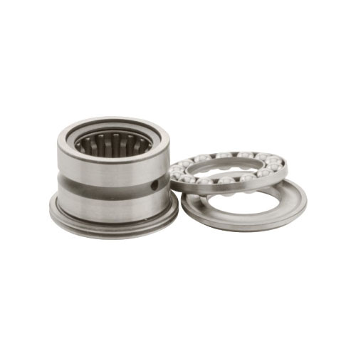 Combined Needle Roller Bearing, Caged Round Bore, Series: NAXK Metric Series, 15 mm Bore, 28 mm Outside Diameter, 1 Row, 23 mm Width, 9.7 kN Dynamic/12.6 kN Static Radial/10.5 kN Dynamic/16.7 kN Static Thrust Load, Steel Bearing, Steel Cage, 8500 RPM Oil Maximum, -30 to 110 °C