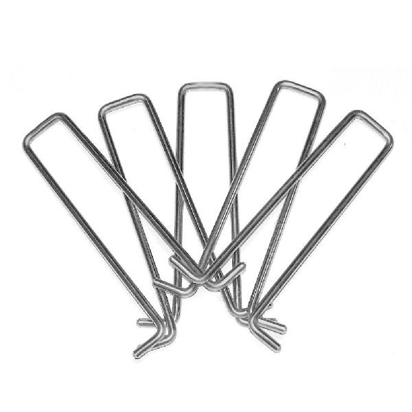 Replacement Rigid-Lock Lite Support Assembly, For Use With: Replace Wire Supports for Rigid-Lock Lite and Other Rigid-Lock Products With an 8 in Wall, Stainless Steel, Silver, 10 in L x 3 in W x 2 in H Dimensions