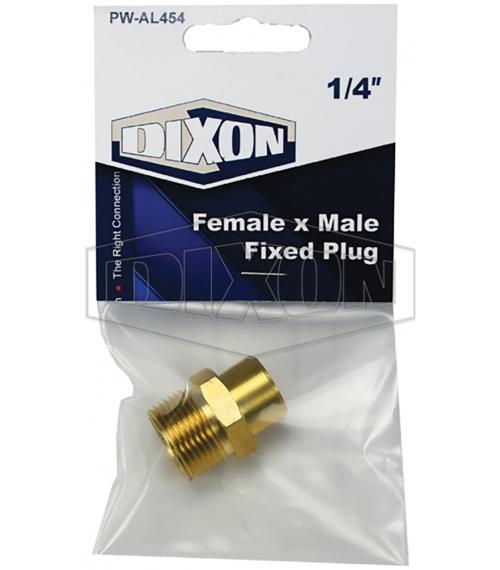Coupling, 1/4 in Nominal, Female x Male End Style, 300 °F