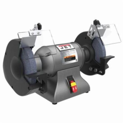 Bench Grinder, Bare Tool/Kit: Bare Tool, Industrial, 10 in Wheel Diameter, 1720 RPM Speed, 1 in Wheel Width, 1-1/2 hp, 115 V AC, 0.41 A, 24 in L x 16-3/4 in W x 16 in H Dimensions