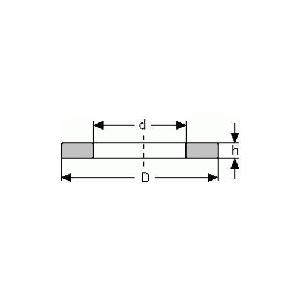 Washer, 0.5 in Bore, 0.9375 in OD, 0.0312 in Width