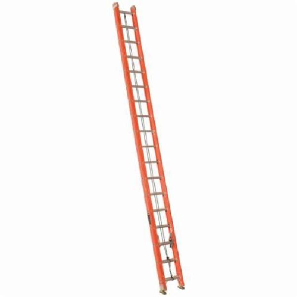 Extension Ladder, Extra Heavy Duty Multi-Section Professional, Series: FE3200, 36 ft Overall Length, ANSI Code: Type IA, 250 lb Load, Fiberglass, 18 ft Section Length, 18-3/4 in Outside Shoe Base Width, Mar-Resistant Rail, Swivel Safety Shoe