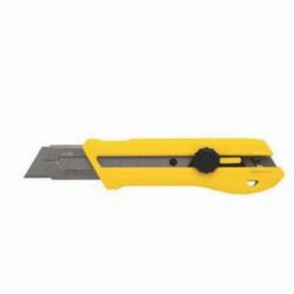Utility Knife, Series: InstantChange™, 5-1/2 in Blade Length, 25 mm Blade Width, Carbon Steel Blade, Slide Open Blade Change Method, Blades Included: 1, 7/8 in Thickness, Ergonomic Soft Comfort Grip Handle, 7-1/2 in Handle, Polypropylene Handle, 7 Po