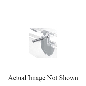 Adjusting Rod, Series: 232, For Use With: VG-011, VG-012, VG-016 and VG-018 Style Clips and Clamps, 3/8-16 Tapped Thread, 1/2 Inch Wrench Flat, Stainless Steel, 5/8 Inch Diameter x 18 Inch Length