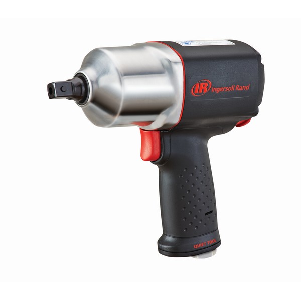 Air Impact Wrench, 1/2 Inch Drive Size, 1/4 Inch Inlet, 1100 ft/lb Maximum Torque, 11000 RPM, Pistol Grip Handle