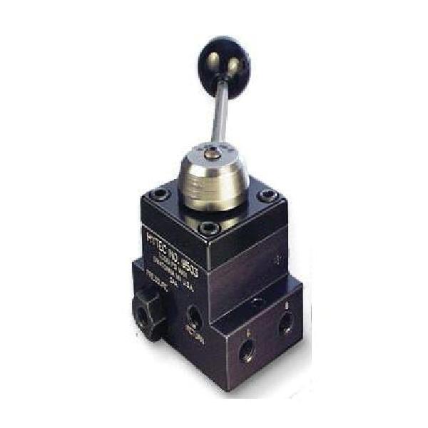 Remote Mounted Control Valve, Manual, 1/4 in NPTF Port, 5000 psi Pressure, 3/4-Way Ports/Ways