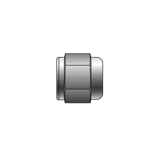 Hydraulic Cap, SAE to SAE, Series: G60, #1-14 Nominal, Female Flat Face O-Ring, Steel, Import