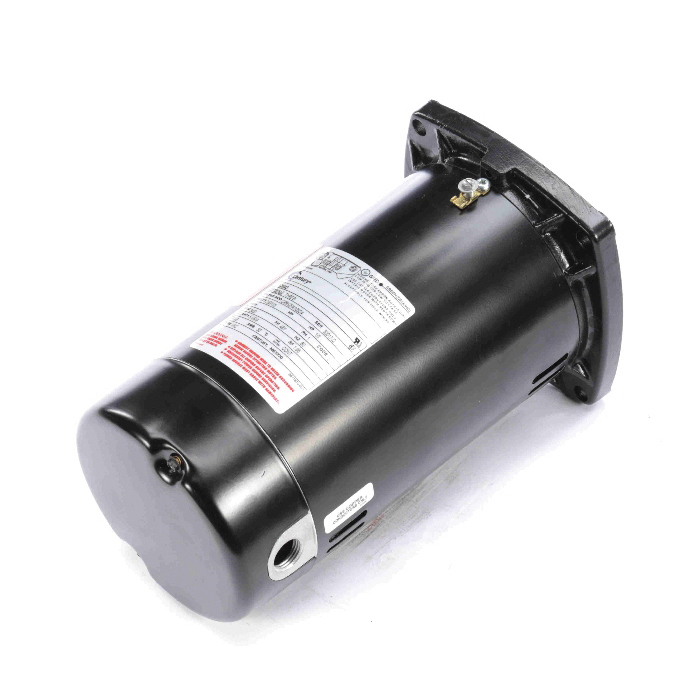 Motor, 1/3 HP, 230/115 V, 5/9.9 A, 60 Hz Frequency, 1 ph, 3450 RPM Speed, ODP Enclosure, 48Y Frame, 0.625 in Dia x 0.906 in L Shaft, CCWPE Rotation, 1.95 Service Factor, Sealed Ball Bearing, Square Flange Mounting, 50 °C, Insulation Class: Class B, Rolled Steel, 11.82 in L Dimensions