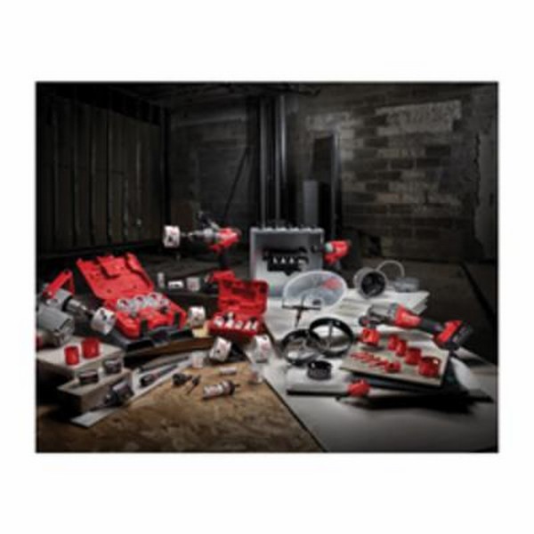 Hole Saw, 1-5/8 in Dia, 1-5/8 in Cutting Depth, 3.5 TPI, 1/4 in Dia x 3-1/2 in L Drill, Bi-Metal/8% Cobalt Cutting Edge, Carbon Steel Body, Toothed Cutting Edge, 315/140/210/105 RPM, Use Arbor: 49-56-7210/49-56-7240/49-56-7250 and 49-56-9100, Applica