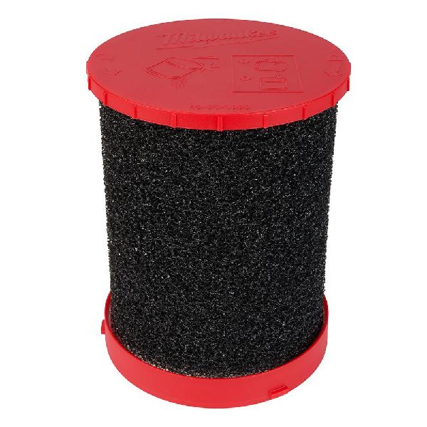 Wet Filter, Large, Series: 49-90, For Use With: M18 FUEL 0910-20 6 gal Wet/Dry Vacuum, M18 FUEL 0920-20 9 gal Dual Battery Wet/Dry Vacuum, M18 FUEL 0920-22HD 9 gal Dual Battery Wet/Dry Vacuum Kit and M18 FUEL 0930-22HD 12 gal Dual Battery Wet/Dry Vacuum Kit, Foam