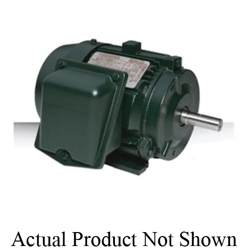 Continuous-Duty Type TKKH AC Motor, TEFC Enclosure, 50 HP, 230/460 V AC, 60 Hz, 3 ph, 326TSC Frame, 3600 RPM Speed, C-Face Footed Mount
