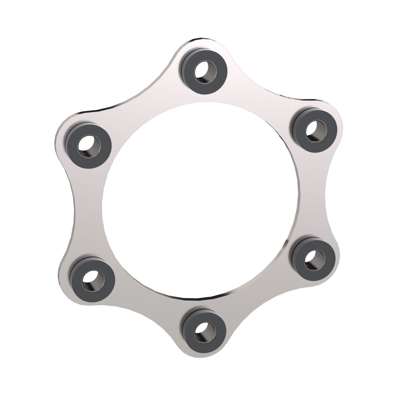 Disc Pack, 6-Hole Fully Unitized Standard Scalloped, 726 Coupling, Stainless Steel