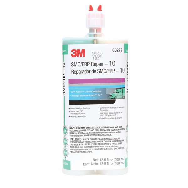 Repair Adhesive, 2-Part, Cartridge Container, 400 mL Container, Urethane Base