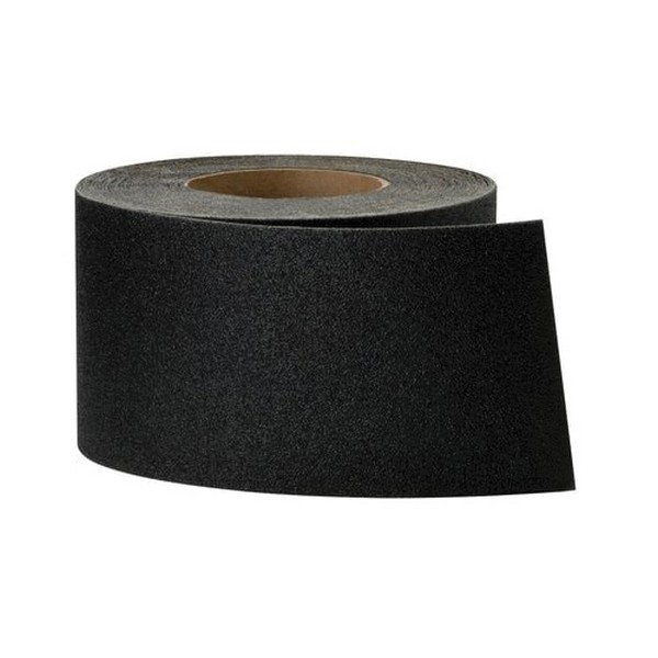 Anti-Slip Resilient Tread, Heavy Duty, 60 ft Roll Length, 4 Inch Width