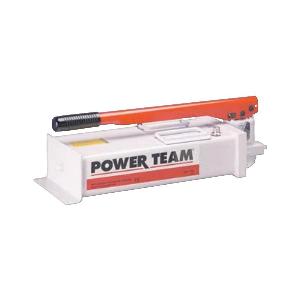Hand Pump, 2-Speed Single Acting, 1.5 gal Tank, 310 cu-in Pump, 325 to 10000 psi Pressure, 3/8 in NPTF Port, 22-5/8 in Overall Length, 8-1/2 in Overall Width, 6-7/8 in Overall Height
