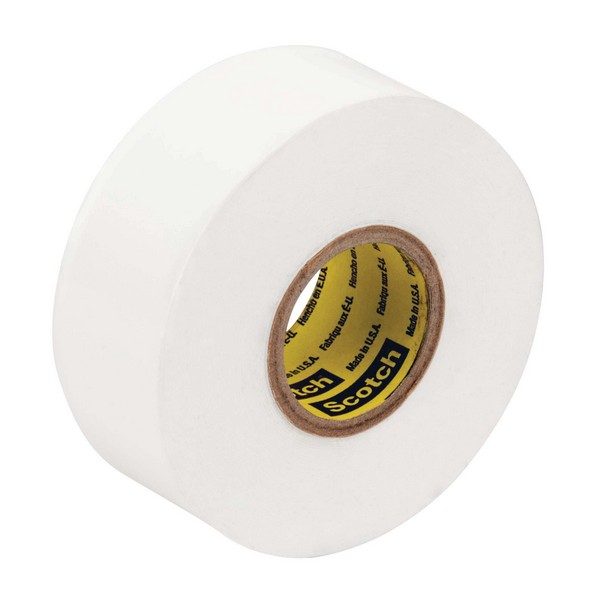 Pipe Thread Sealant Tape, 36 yd Length, 1/2 Inch Width, 3 mil Thickness, PTFE, White
