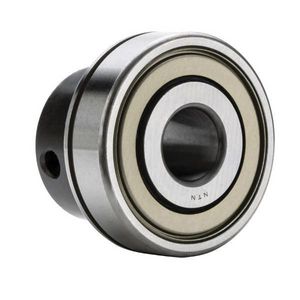 Ball Insert Bearing, Round Bore Light Duty, Series: AELS2, 20 mm Bore, 47 mm OD, 31 mm Width, Double Seal Closure, 12800 N Load, Hardened Steel Bearing, Nitrile Rubber Seal, 6700 rpm Grease Maximum, -40 to 120 °C