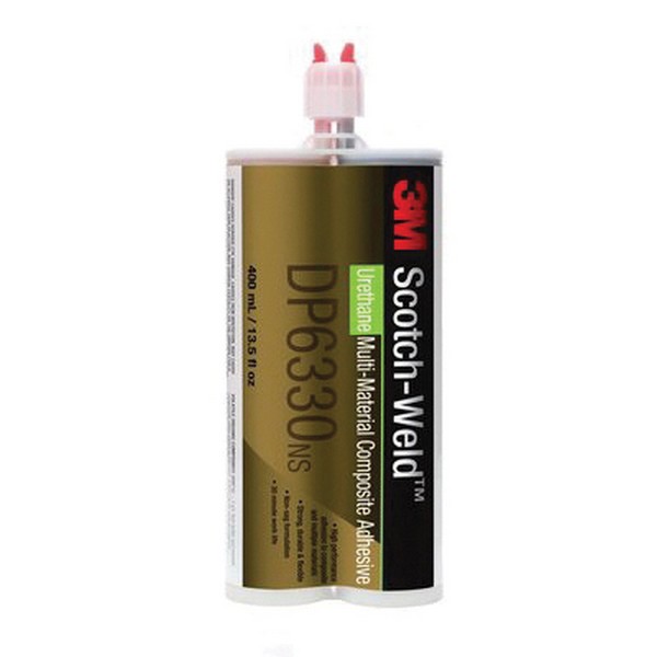 Structural Adhesive, 2-Part Multi-Material, Duo-Pak Container, 400 mL Container, Urethane Base